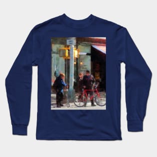 Manhattan NY - Bike Lane Long Sleeve T-Shirt